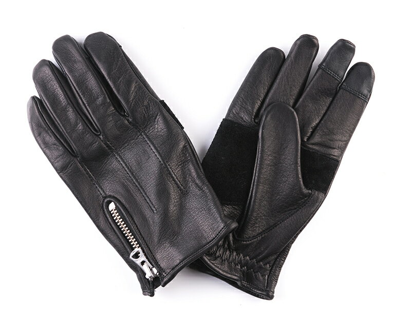 楽天GLOBAL MOTO【DIN MARKET】 【4589975582811】GMG-10 COW HIDE GLOVE ブラック Lサイズ