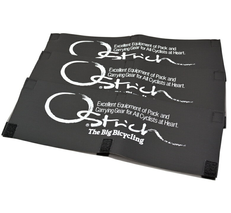 【送料無料】【OSTRICH(オーストリッチ)】 【4562163941485】091570フレームカバーA ブラック 3枚セット[JAN] 4562163941485