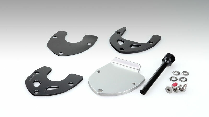 【KIJIMA(キジマ)】 【4934154162832】 213-047 サイドスタンドワイドプレート＆エクステンション セロー250/S 05Y-