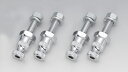 【KIJIMA(キジマ)】 【4934154230166】 217-1016 ウインカーステー メッキ M8x56x26mm 4個セット