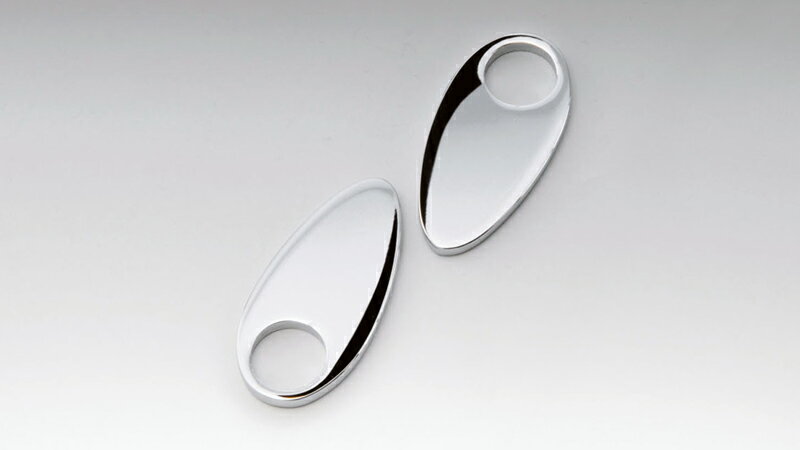 【KIJIMA(キジマ)】 【4934154813994】 HD-01909 ウインカーベースプレート　06y-大ナ/ブラック