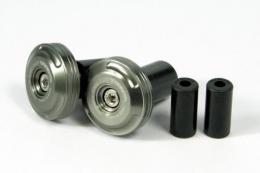 【TAKEGAWA(タケガワ)】 【4514162165751】 06-01-0029 アルミ削り出しバーエンド(ガンメタル)