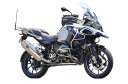 【アールズギア】 【4582329787429】 r's gear 水冷R1200GS('13～’18)/GS-ADV('14～'18） リアルスペック シングル チタンポリッシュ RB01-01RT