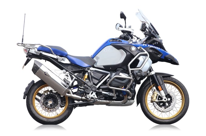 【アールズギア】 【4582329788495】 r's gear R1250GS/GS-ADV（’19～） リアルスペック シングル チタンポリッシュ RB12-01RT