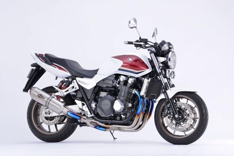 【アールズギア】 【4582329787962】 r's gear CB1300SF/SB（'18～'20） リアルスペック シングル チタンポリッシュ RH32-01ST