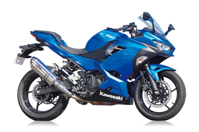 【アールズギア】 【4582329788181】 r's gear Ninja250（'18～）,Z250（’19～） リアルスペック S/O タイプS チタンポリッシュ RK33-03ST