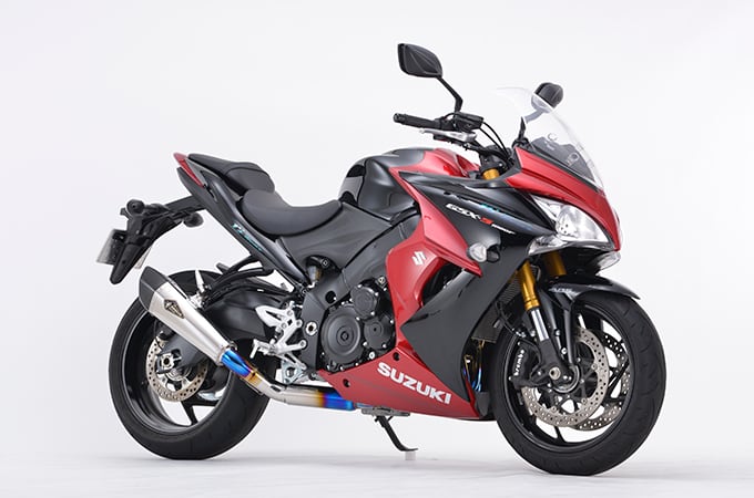 【アールズギア】 【4582329788617】 r's gear KATANA,GSX-S1000/F ABS リアルスペック チタンフルエキゾースト チタンポリッシュ RS16-01RT