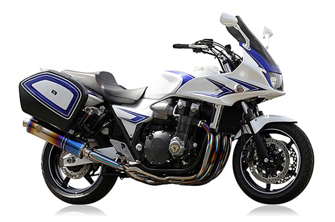 【アールズギア】 【4582329785661】 r's gear CB1300ST（'10～） ソニック シングル カーボン SH12-01CF