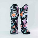 ラジャ RAJA レッグガード ハンドメイド 【セミレザー】ムエタイ 本場タイ産 格闘技 パンチ キックボクシング
