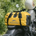 ★P10・クーポン配布中★ ★選べる3サイズ★ バイク シートバッグ 大容量 バイク用 ツーリングバッグ イエロー/ブラック 防水 リアバッグ キャンピング バッグ ショルダーストラップ付き 反射テープ付き オートバイ アウトドア ツーリング 40L/60L/90L(2)