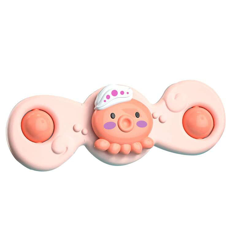 GlobalTime 楽天市場店のベビーおもちゃ 3個セット 赤ちゃん フィジェットトイ 男の子 ベビースピナー 泣き止み 吸盤付き 回転おもちゃ 3個セット 1歳 女の子 お風呂おもちゃ 強力吸盤 ストレス解消 室内遊び ギフト 出産祝い プレゼント｜アングル3