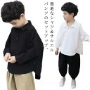 2点セット セットアップ 男の子 長袖 シャツ ワイドパンツ ガウチョパンツ サルエルパンツ キッズ服 子供服 子ども服 お洒落 カジュアル ジュニア ゆったり...
