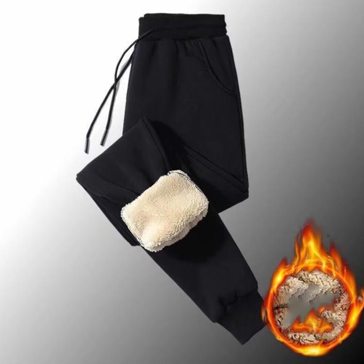 カジュアル メンズ 下 冬服 イージーパンツ 暖かい スウェット 裏ボア パンツ ロングパンツ ボトムス スウェットパンツ ルームウェア 秋冬 ウエストゴム 部屋着 ジャージ 裏ボア 無地 パジャマ ジョガーパンツ ゴルフ キャンプ アウトドア 送料無料 global-time-10005125 GlobalTime 楽天市場店 サンプル画像3