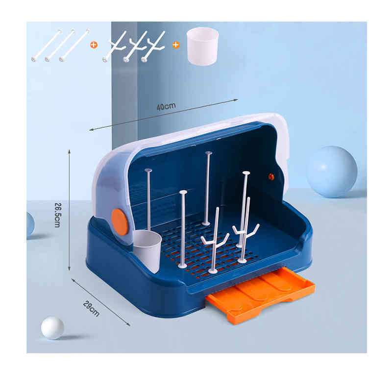 哺乳瓶 水切りかご フタ付き ルクボックス 収納 ベビー食器 お食事グッズ ミ 衛生用品 出産祝い 熱湯消毒 保管ケース ママへ 哺乳びん 洗浄 消毒 授乳用品 赤ちゃん 実用的 ベビー用品 スリム ケース