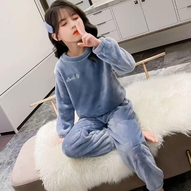 長袖 女の子 トレーナー パジャマ ロングパンツ 子供 秋冬 ルームウェア クルーネック キッズ もこもこ ボアフリース 上下セット 部屋着 寝巻き ふわふわ 男の子 マイクロファイバー パジャマ あったか 暖かい 防寒 おしゃれ かわいい 子ども こども ジュニア 小学生