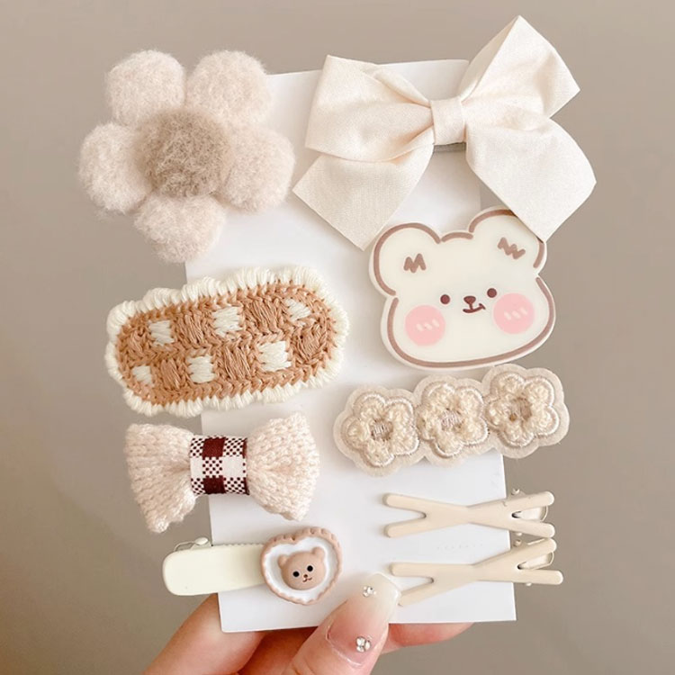 赤ちゃん ヘアピン 9点セット キッズ ベビー 髪留め ヘアピン かわいい キッズ リ...