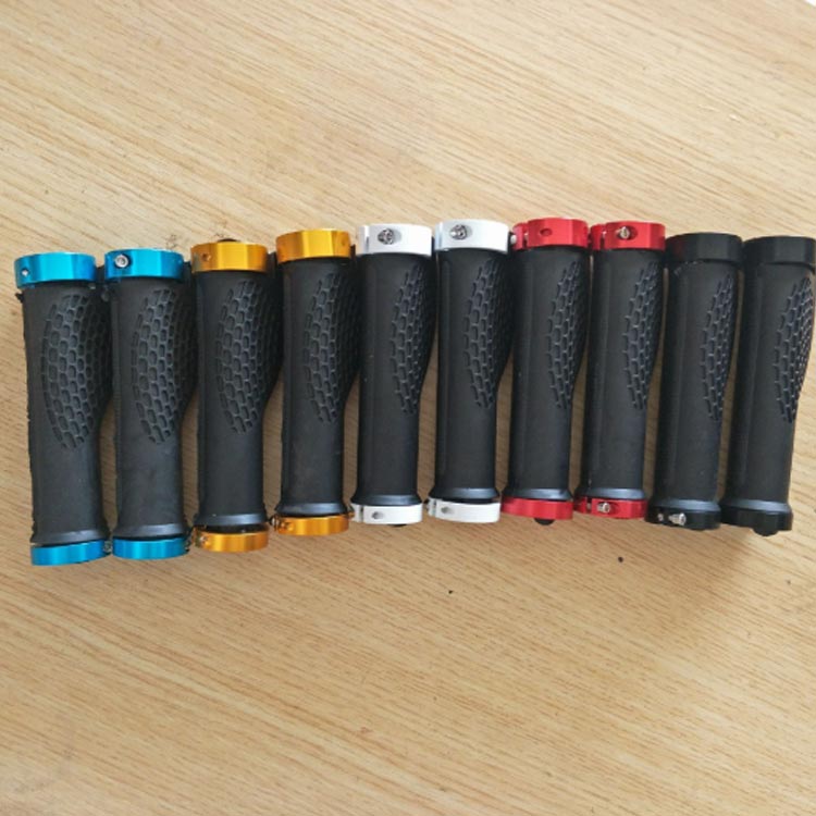 2点セット 自転車 グリップ 交換 グリップエンド 左右セット ハンドル クロスバイク マウンテンバイク ロードバイク サイクリング ゴム 握りやすい 通勤 通学 おしゃれ 3