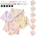 4枚セット ボクサーパンツ 女の子 下着 ショーツ おしゃれ キッズパンツ 子供用 保育園 パンツ ジュニア ガールズ 柔らかい 肌に優しい 子供下着 柄入り ...