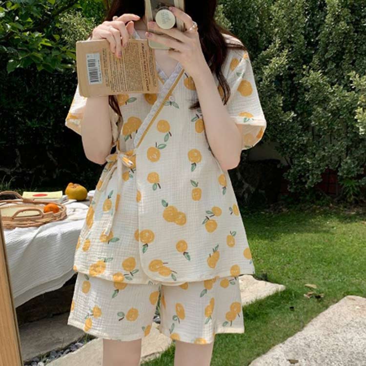 甚平 レディース 大人 夏用 パジャマ ルーム...の紹介画像2