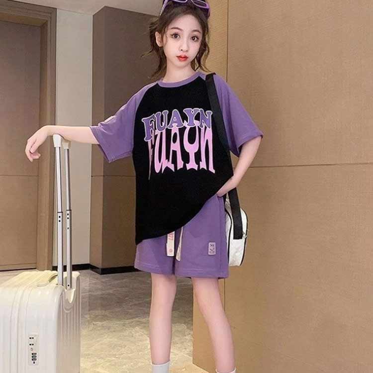上下セット パジャマ キッズ ジュニア 女の子 半袖 セットアップ 子供服 韓国 夏 パンツセット ガールズ Tシャツ ショートパンツ ルームウェア スポーツウェア 部屋着 ルームウェア 夏服 女の子 可愛い こども服 体操服 運動着