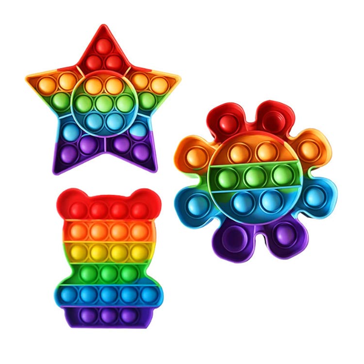 3個セット プッシュポップ バブル ストレス解消グッズ 無限 スクイーズ玩具 知育 ポップイット プッシュポップ アイスクリーム 恐竜 ユニコーン 正方 ハート 猫 ミッキー イルカ ポッププッシュ プッシュポップスクイーズ 減圧おもちゃ ぷっしゅぽっぷバブル 子供 大人