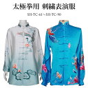 【61~90】 期間限定!!太極拳用刺繍表演服 納期約2.5ヵ月 表演服 太極拳 カンフー スポーツウェア レディース メンズ