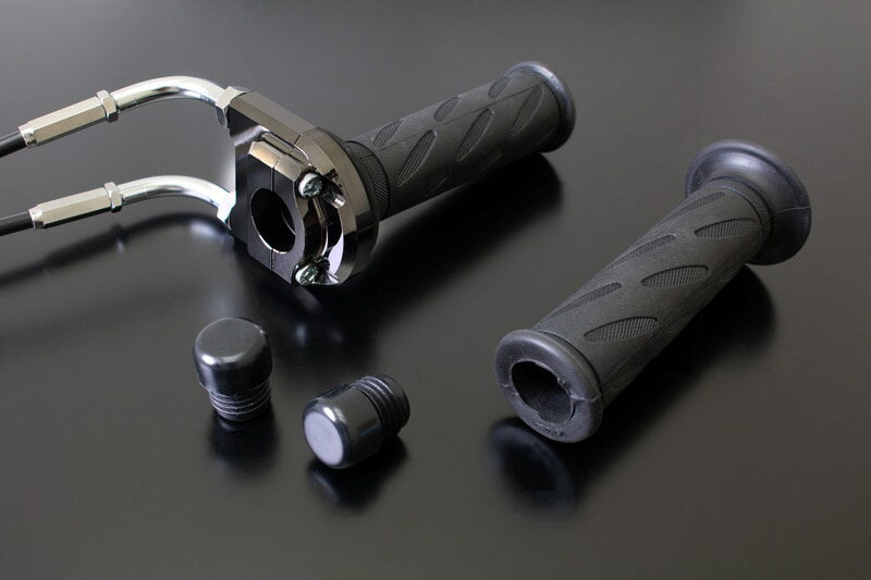 DRAFT ドラフト ハイスロキット T-2 36φ 漆黒メッキ 110L 汎用