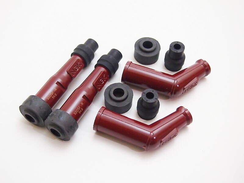 DOREMI COLLECTION ドレミコレクション プラグキャップ NGK製 [赤)