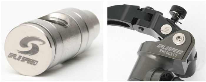 ACTIVE アクティブ ベアリング内蔵 アジャスターチタンピン