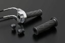 【受注生産約2週間】PMC ピーエムシー ハイスロットルキット TYPE-1 シルバー スロットル巻取り径Φ32/STDワイヤー付き:90cm 汎用