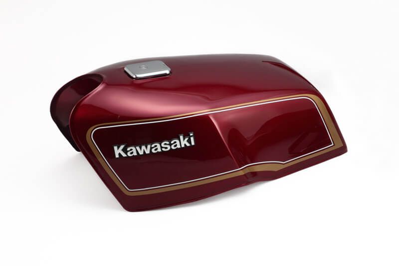 【受注生産3カ月以上】PMC ピーエムシー ルミナスダークレッド タンク Z1000MK2/Z750FX-1