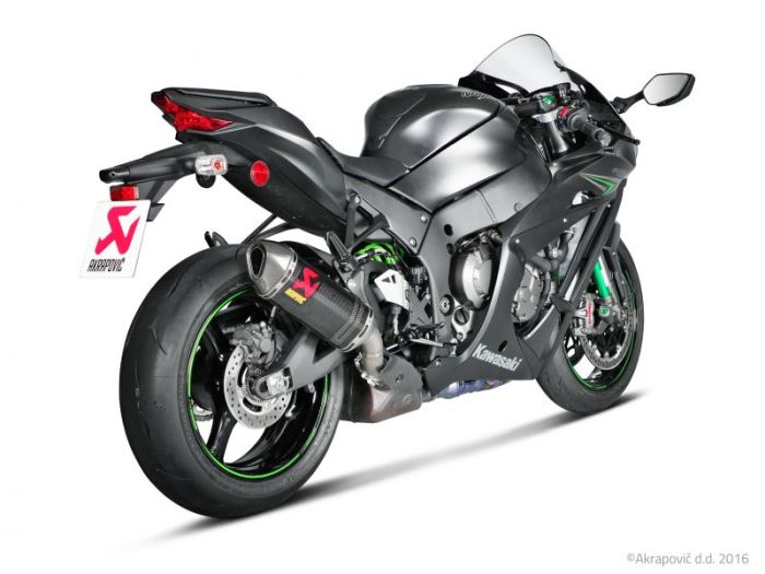 AKRAPOVIC アクラポビッチ スリップオン カーボン JMCA対応 ZX-10R/SE 16-18(ZXT00S)/19 (2BL-ZXT02E)