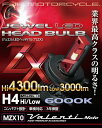 VALENTI ヴァレンティ VL MOTO LEDヘッド ZXシリーズ H4 6000K