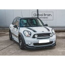 2012-2016 ミニ JCW クロスオーバー R60 フロント バンパー リップ スポイラー/ MINI スプリッター ディフューザー エアロ パーツ カスタム チューン