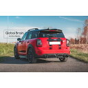 ミニ クロスオーバー F60 JCW リア ルーフ スポイラー キャップ/ MINI スプリッター ディフューザー エアロ パーツ カスタム チューン