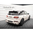 2019−ミニ クラブマン JCW 後期 リア ルーフ スポイラー/ MINI スプリッター ディフューザー エアロ パーツ カスタム チューン