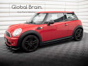2006-2010 ミニ クーパー ワン サイド スカート ディフューザー/ MINI スプリッター ディフューザー エアロ パーツ カスタム チューン