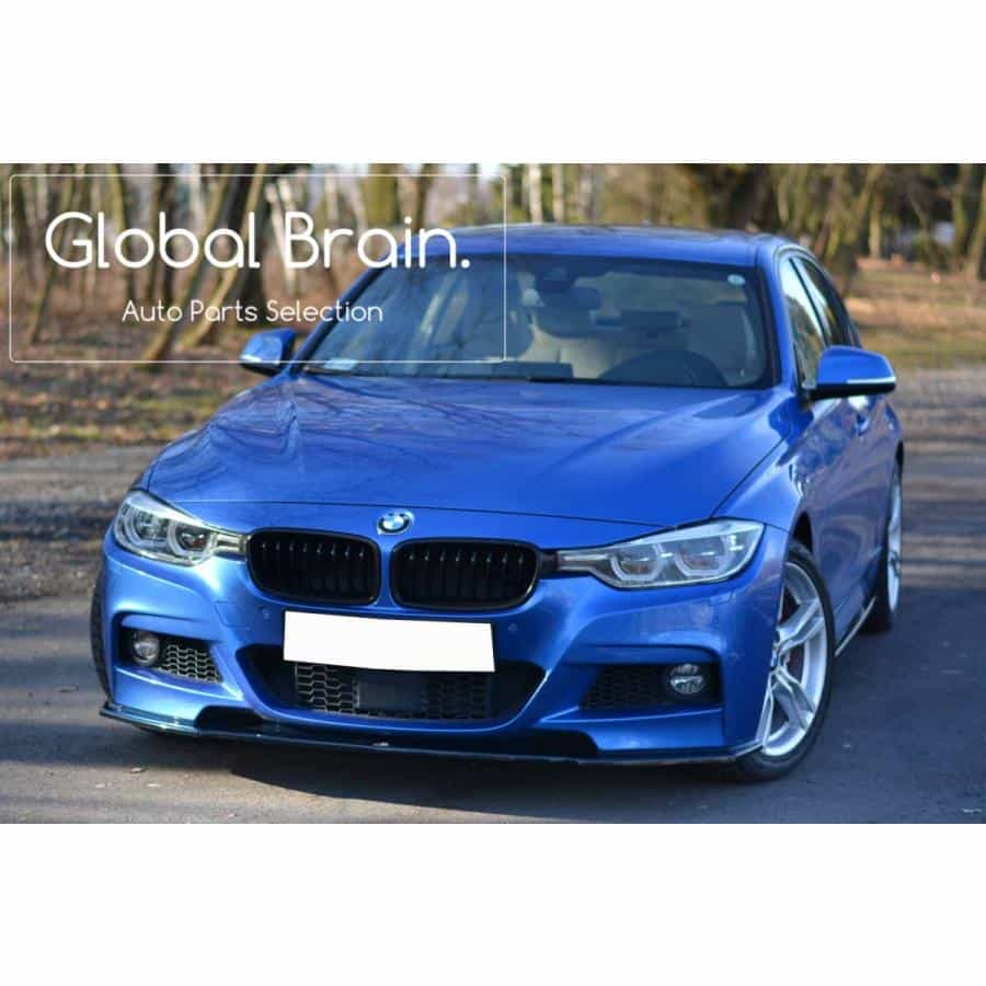 BMW 3シリーズ F30 F31 後期 Mスポーツ フロント バンパー リップ スポイラー/ bmw スプリッター ディフューザー エアロ パーツ カスタム チューン