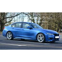 BMW 3シリーズ F30 セダン 後期 Mスポーツ サイド スカート カバー スポイラー/ bmw スプリッター ディフューザー エアロ パーツ カスタム チ...
