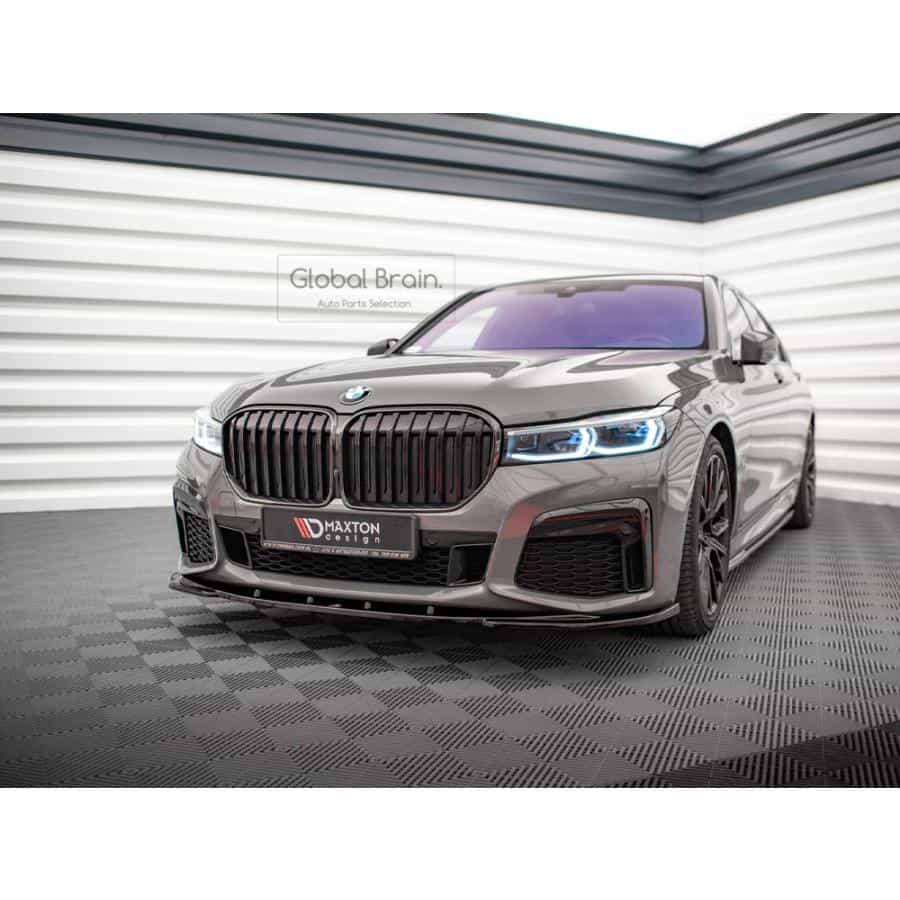 BMW 7シリーズ G11 Mスポーツ 後期 フロント リップ スポイラー V1/ bmw スプリッター ディフューザー エアロ パーツ カスタム チューン