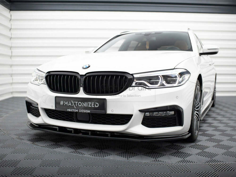 乐天商城 - BMW 5シリーズ G30 G31 フロント リップ スポイラー V1/ bmw スプリッター ディフューザー エアロ パーツ カスタム チューン