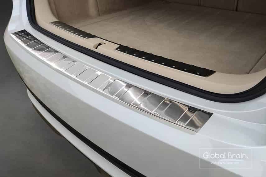 BMW X6 F16 リア バンパー プロテクター ガード シルバー/ BMW エアロ パーツ