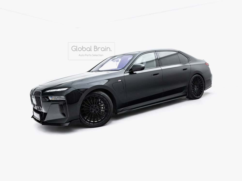 乐天商城 - BMW 7シリーズ G70 MスポーツE サイド スカート カバー スポイラーV2/ BMW スプリッター ディフューザー エアロ パーツ カスタム チューン