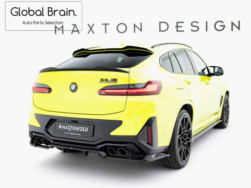 樂天商城 - BMW X4 G02/X4M F98 後期 リア ルーフ スポイラー/ BMW リア スプリッター バンパー アンダー エプロン スカート リア バランス