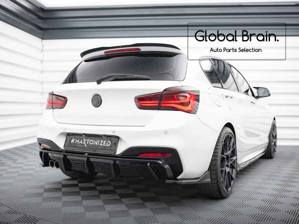 樂天商城 - BMW 1シリーズ F20 Mスポーツ/ M140i リア サイド スプリッター スパッツ V4/ BMW スプリッター ディフューザー エアロ パーツ カスタム チューン