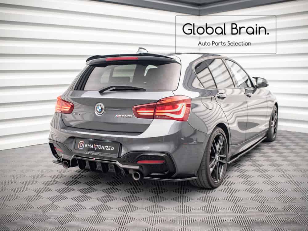 乐天商城 - BMW 1シリーズ F20 Mスポーツ/ M140i 前期 後期 リア ルーフ スポイラー V2/ BMW スプリッター ディフューザー エアロ パーツ カスタム チューン