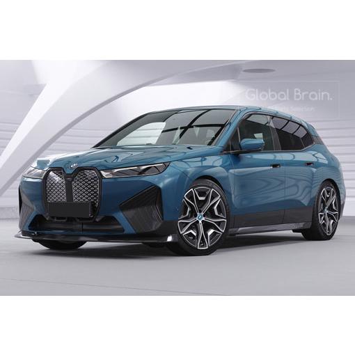 乐天商城 - BMW iX i20　フロント リップ スポイラー / フロント スプリッタ― バンパー アンダー ディフューザー スカート 691