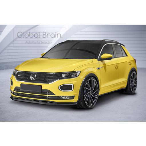 フォルクスワーゲン T-ROC Tロック Rライン 前期 フロント リップ スポイラー / フロント スプリッタ― バンパー アンダー ディフューザー スカート 402