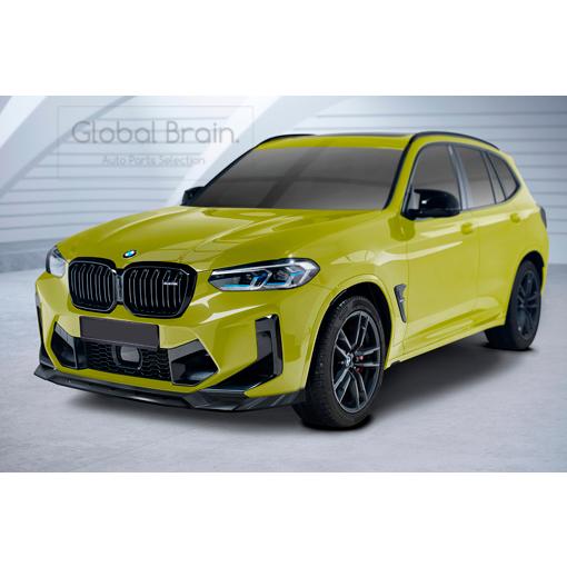 乐天商城 - BMW X3 M F97 フロント リップ スポイラー / フロント スプリッタ― バンパー アンダー ディフューザー スカート 674