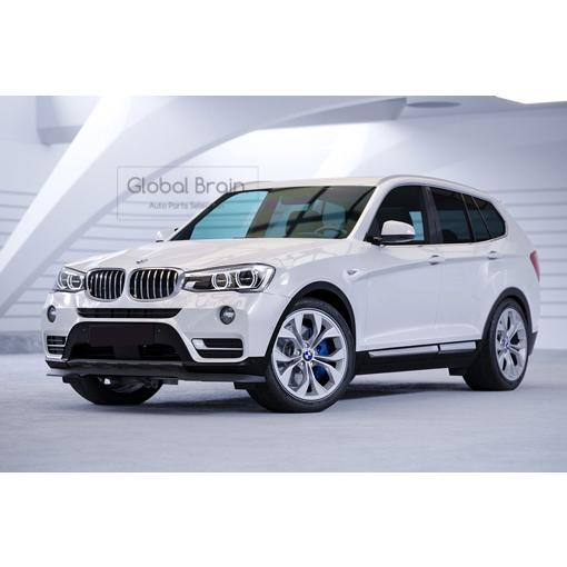 2014-2017 BMW X3 F25 後期 フロント リップ スポイラー / フロント スプリッタ― バンパー アンダー ディフューザー スカート 532